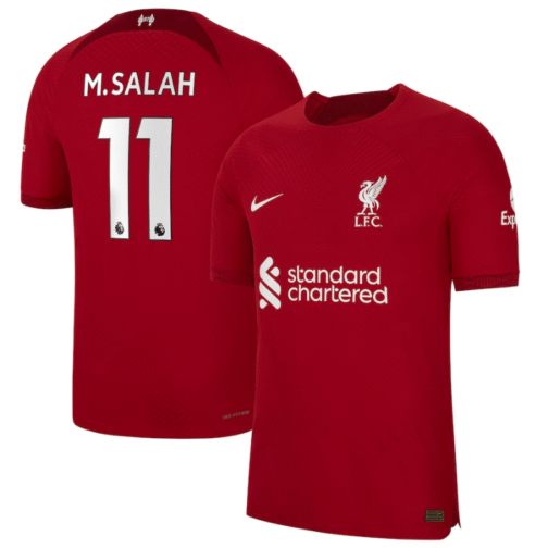 Mohamed Salah - 11 Liverpool 2023 Player Jersey - Red