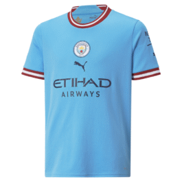 Manchester City Home Jersey 2023 With DE BRUYNE 17 Printing