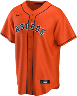All Genders Houston Astros Orange Custom Jersey