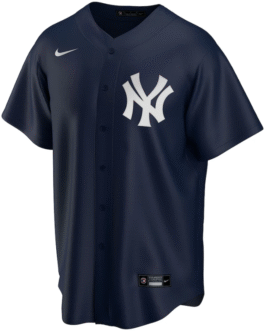 All Genders New York Yankees Navy Custom Jersey