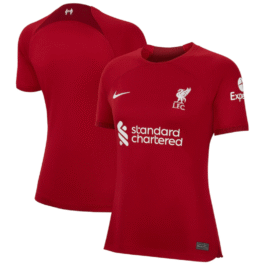 Liverpool Home Stadium Shirt 2022-23 – Womens Custom Jersey