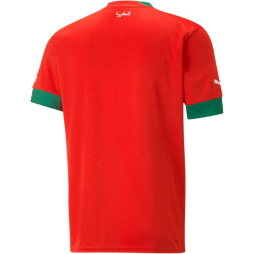 Morocco National Team Home Qatar World Cup 2022 Custom Jersey - Image 2