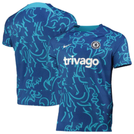 Chelsea Chelsea Pre-Match Top 2022-23 Custom Jersey