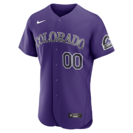 Colorado Rockies Purple Alternate Custom Jersey – All Genders