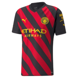 Manchester City Away Jersey 2022/23 With BERNARDO 20 Printing Pro