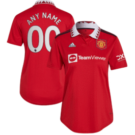 Manchester United Wo Shirt 2022/23 Home Custom Jersey – Red