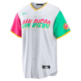 San Diego Padres White 2022 City Connect Team Custom Jersey – Any Name
