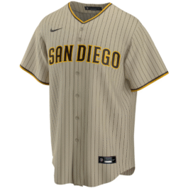 San Diego Padres Tan Alternate Team Custom Jersey – Any Name