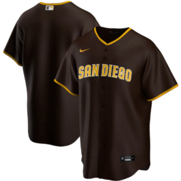 San Diego Padres Brown Road Team Jersey