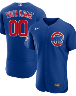Chicago Cubs Royal Custom Jersey – All Genders