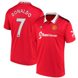 Cristiano Ronaldo 7 Manchester United Shirt 2022/23 Home Player Jersey – Red