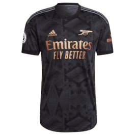 Arsenal 2022/23 Away Customized Jersey – Black