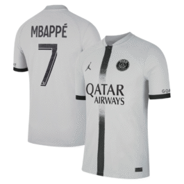 Kylian Mbappé Paris Saint-Germain 2022/23 Away Vapor Match Player Jersey – Black