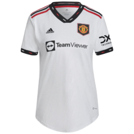 Manchester United Wo 2022/23 Away Custom Jersey – White