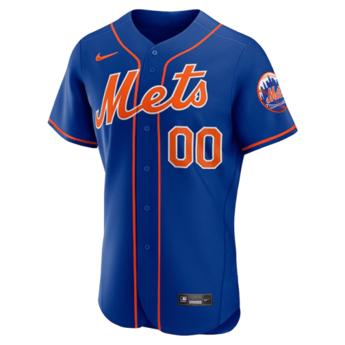 New York Mets Royal Alternate Custom Jersey All Players