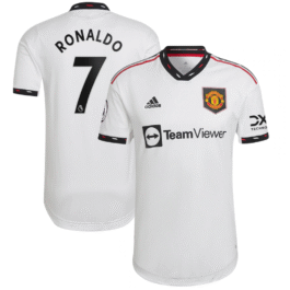 Cristiano Ronaldo Manchester United 2022/23 Away Player Jersey – White