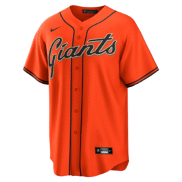 San Francisco Giants Orange Alternate Team Custom Jersey