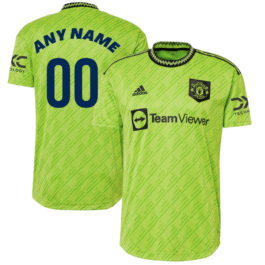 Manchester United Third Shirt 2022-23 Custom Jersey