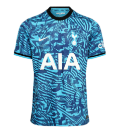 Tottenham Hotspur Third Shirt 2022/23 Custom Jersey Unisex – Blue