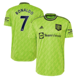 Manchester United Third Shirt 2022-23 with Jersey Ronaldo 7 printing