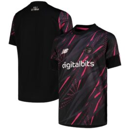AS Roma Third Shirt 2022-23 Customized Jersey Unisex – Black
