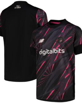 AS Roma Third Shirt 2022-23 Customized Jersey Unisex – Black
