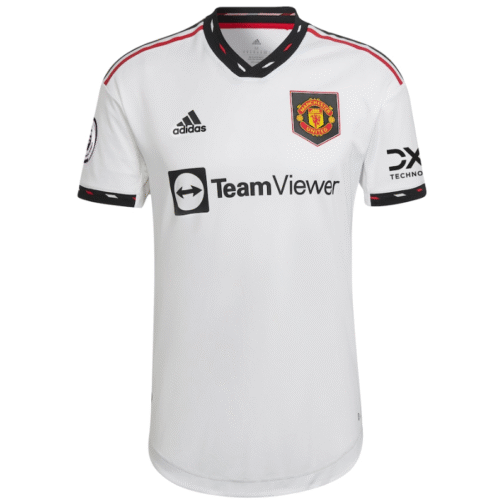 Manchester United Away Jersey 2022-2023 with Jersey Antony 21 printing Unisex - White - Image 2