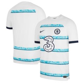 Chelsea Away Vapor Match Shirt 2022-23 Customized Jersey Unisex – White