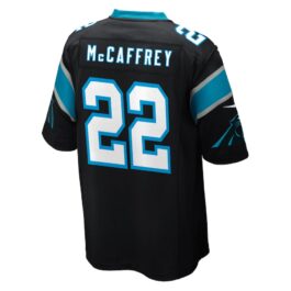 Carolina Panthers Home Game Jersey – Christian McCaffrey Unisex – Blue