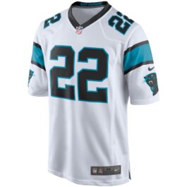 Christian McCaffrey Carolina Panthers Game Jersey Unisex – White