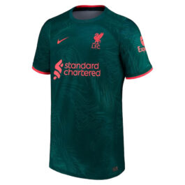 Liverpool Third Stadium Shirt 2022-23 customized Jersey Unisex – Green
