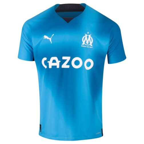 Olympique de Marseille Third Jersey 2022-2023 Customized Shirt  Unisex - Blue - Image 2