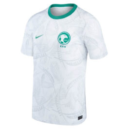 Saudi Arabia National Team Home Shirt 2022 Qatar World Cup customized Jersey Unisex – White
