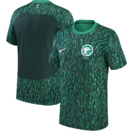 Saudi Arabia National Team Away Shirt 2022 Qatar World Cup customized Jersey Unisex – Green
