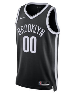 Brooklyn Nets Unisex 2022/23 Swingman Custom Jersey Black – Icon Edition