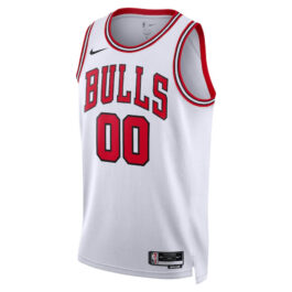 Chicago Bulls Unisex 2022/23 Swingman Custom Jersey White – Association Edition