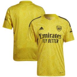 Arsenal Home Goalkeeper Shirt 2022-23 Unisex – Yellow