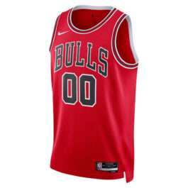 Chicago Bulls Unisex 2022/23 Swingman Custom Jersey Red – Icon Edition
