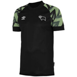 Derby County Away Shirt 2022-23 Custom Unisex – Black