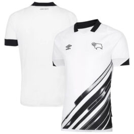 Derby County Home Shirt 2022-23 Custom Unisex – White