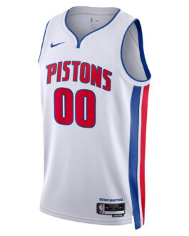 Detroit Pistons Unisex 2022/23 Swingman Custom Jersey White – Association Edition