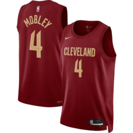 Evan Mobley Cleveland Cavaliers 2022/23 Swingman Jersey Wine – Icon Edition