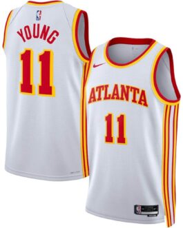 Trae Young Atlanta Hawks Unisex 2022/23 Swingman Jersey – Association Edition – White