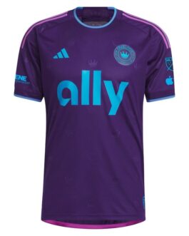 Charlotte FC Unisex Shirt Purple 2023 Crown Jewel Kit Custom Jersey
