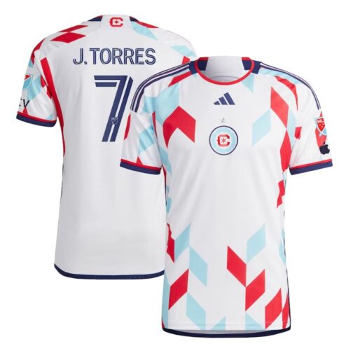 Chicago Fire J.Torres Unisex Shirt White 2023/24 A Kit For All Player Jersey