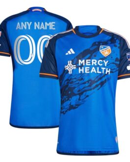 FC Cincinnati Unisex Shirt 2023 River Kit Custom Jersey – Blue