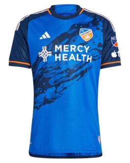 Brandon Vazquez FC Cincinnati Unisex Shirt 2023 River Kit Player Jersey – Blue