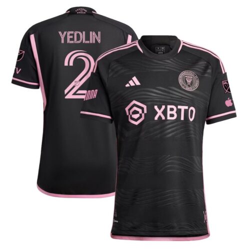 Inter Miami CF DeAndre Yedlin Unisex Black 2023/24 Player Jersey