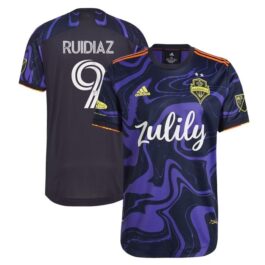 Raúl Ruidíaz Seattle Sounders FC Unisex Shirt 2021 The Jimi Hendrix Kit Player Jersey – Purple