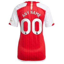 Arsenal Team Women’s 2023/24 Home Custom Jersey – Red